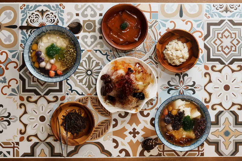 黑潮甜品屋菜單宣傳照